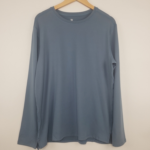 *3/$25 NWT Mens Long Sleeve Performance T-Shirt Large - Picture 12 of 13